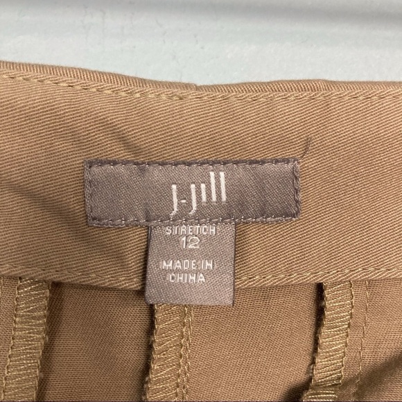 J. Jill Stretch Straight Leg Side Zip Ankle Pants - Picture 5 of 13